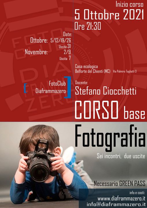 corso base fotoclub diaframmazero 2021 Stefano Ciocchetti